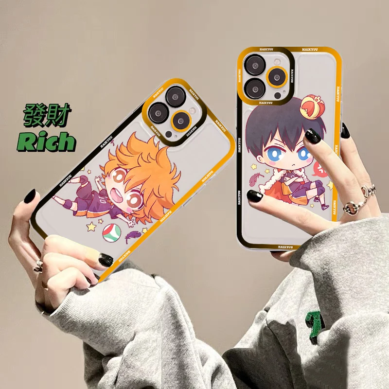 Anime Haikyuu Love Volleyball Phone Case For iPhone 14 13 12 11 Pro Max Mini X Xs XR 6 7 8 Plus SE 2020 Transparent Case
Anime Haikyuu Love Volleyball Phone Case For iPhone 14 13 12 11 Pro Max Mini X Xs XR 6 7 8 Plus SE 2020 Transparent Case