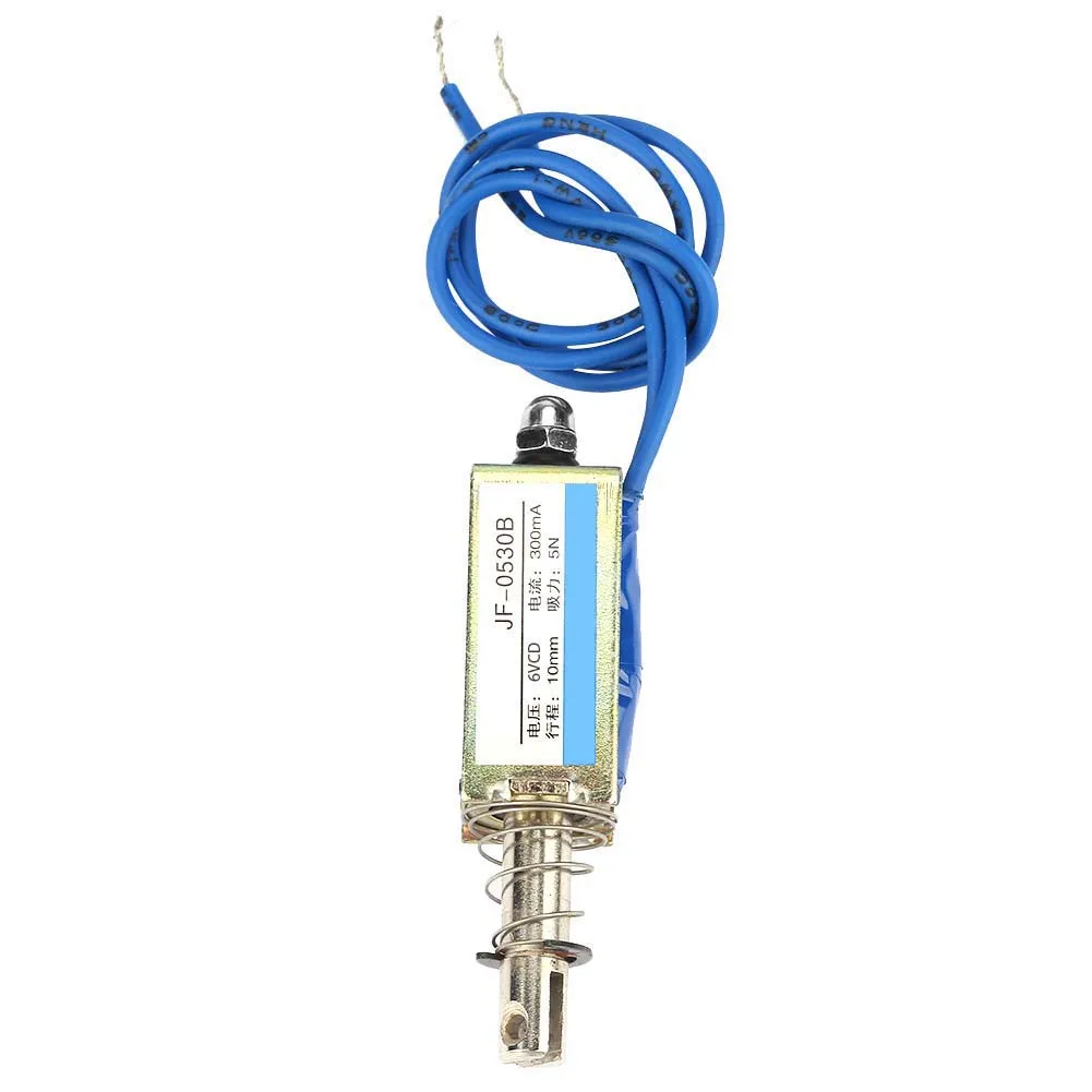 Automation Control 6/12/24V DC 300mA DC Pull Electromagnet 5N Retractable Range 10mm(6V)
Automation Control 6/12/24V DC 300mA DC Pull Electromagnet 5N Retractable Range 10mm(6V)
