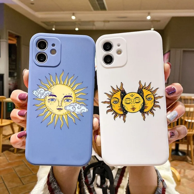 Чехол Sun And Moon для телефона IPhone 14 11 12 13 Pro Max X XR XSMax 6 6S 7 8 Plus SE 2022, Мягкий Квадратный цветной чехол для телефона
Чехол Sun And Moon для телефона IPhone 14 11 12 13 Pro Max X XR XSMax 6 6S 7 8 Plus SE 2022, Мягкий Квадратный цветной чехол для телефона