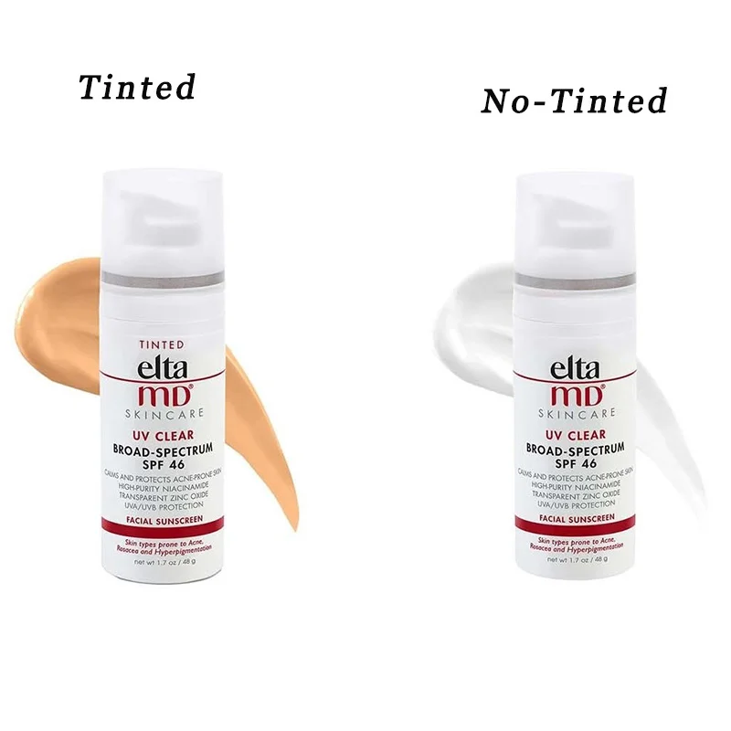 2PCS Elta MD UV SPF46 Tinted & No-Tinted Face Sunscreen Broad-Spectrum Makeup Isolation Face Sunscreen For Sensitive Skin 48g
2PCS Elta MD UV SPF46 Tinted & No-Tinted Face Sunscreen Broad-Spectrum Makeup Isolation Face Sunscreen For Sensitive Skin 48g