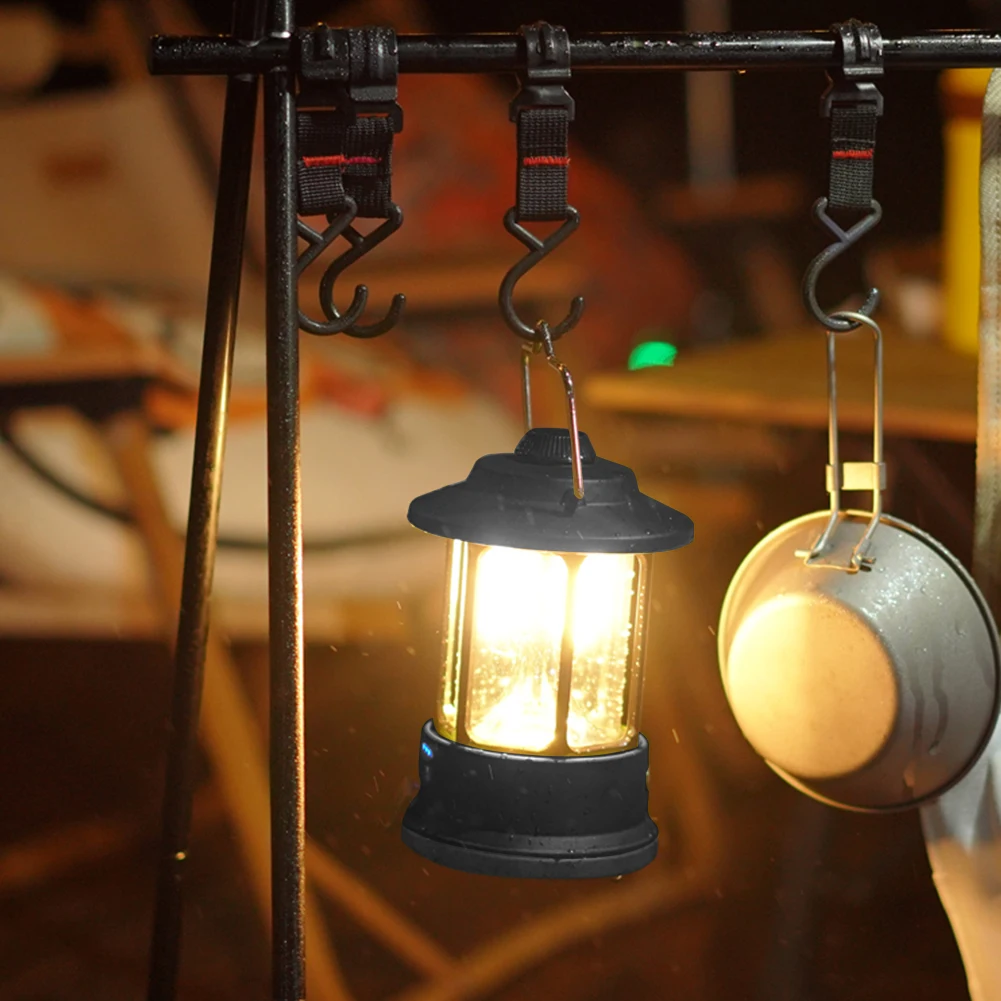 Retro Outdoor Camping Lamp Type-C USB Rechargeable Portable Lantern Tent Light Vintage Photo Props Waterproof Emergency Lights
Retro Outdoor Camping Lamp Type-C USB Rechargeable Portable Lantern Tent Light Vintage Photo Props Waterproof Emergency Lights