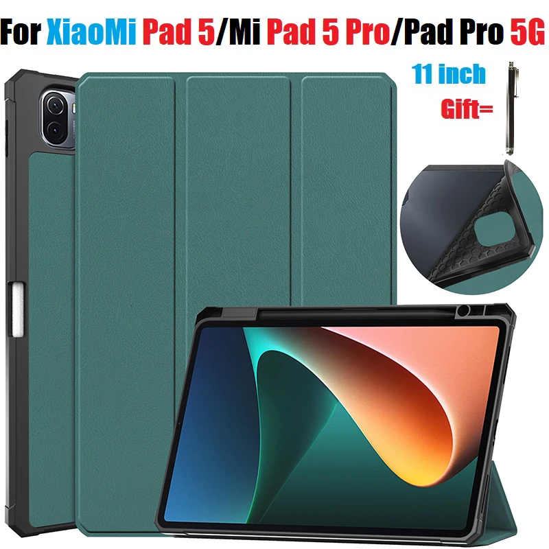 Case For Xiaomi MiPad 5 Pro/ Pad5 tablet Smart Shell Stand Cover Magnetic Adsorption for MI PAD 5 MiPad5 pro 11 inch with Stylus
Case For Xiaomi MiPad 5 Pro/ Pad5 tablet Smart Shell Stand Cover Magnetic Adsorption for MI PAD 5 MiPad5 pro 11 inch with Stylus