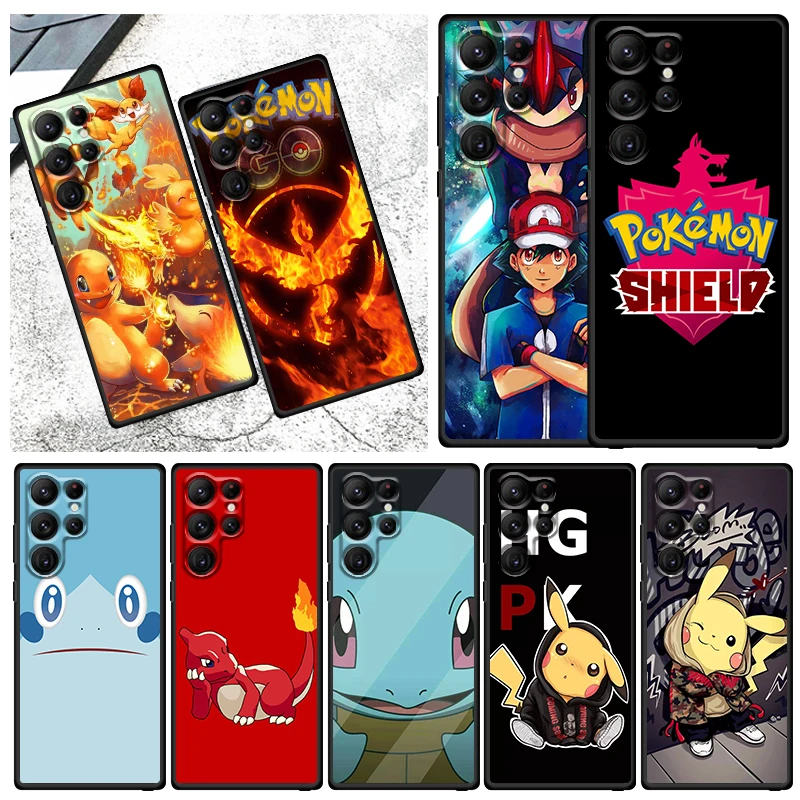 Cute Cartoon Pokémon Art Phone Case For Samsung Galaxy S23 S22 S21 S20 FE S10 S10E S9 Plus Ultra Pro Lite 5G Black Funda
Cute Cartoon Pokémon Art Phone Case For Samsung Galaxy S23 S22 S21 S20 FE S10 S10E S9 Plus Ultra Pro Lite 5G Black Funda