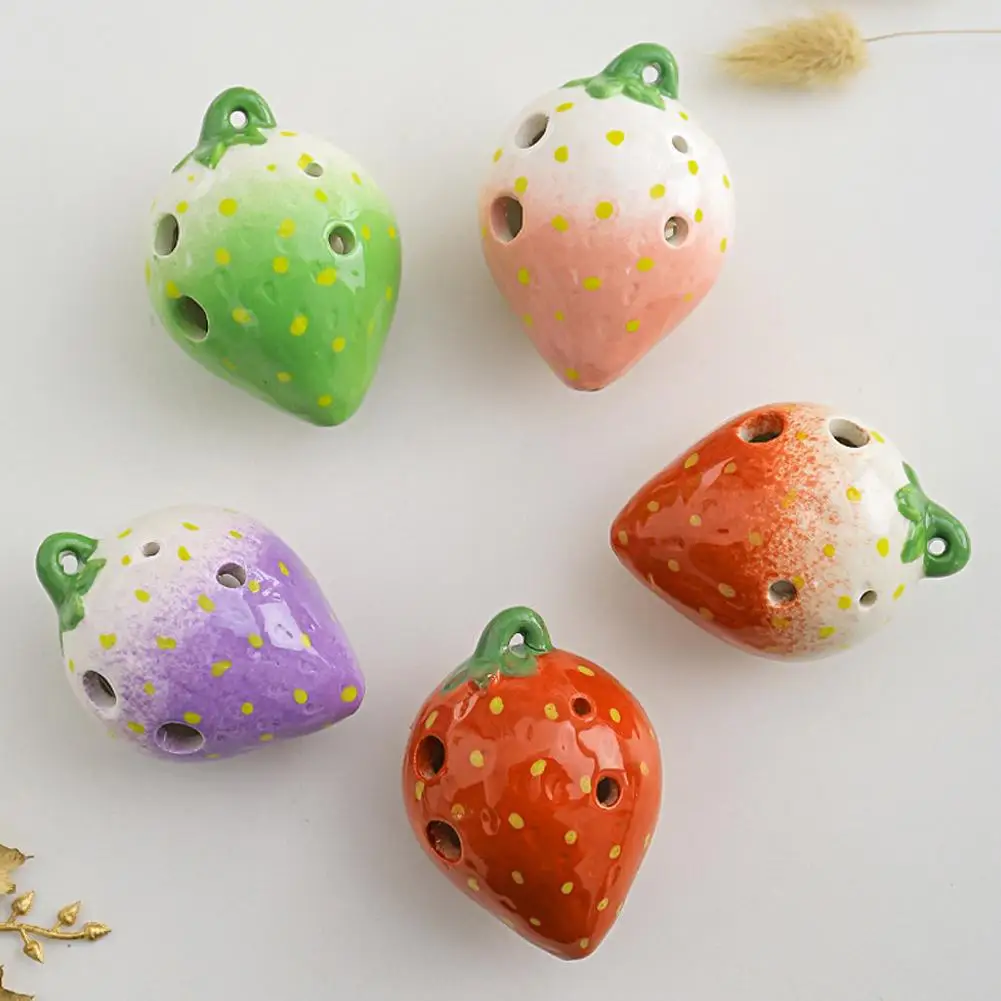 Хит 1 шт. фрукты Ocarina 6 отверстий Творческий градиентный цвет для студентов Керамика ручной работы начинающих Ac Tone Orff инструменты детская игр...
Хит 1 шт. фрукты Ocarina 6 отверстий Творческий градиентный цвет для студентов Керамика ручной работы начинающих Ac Tone Orff инструменты детская игр...