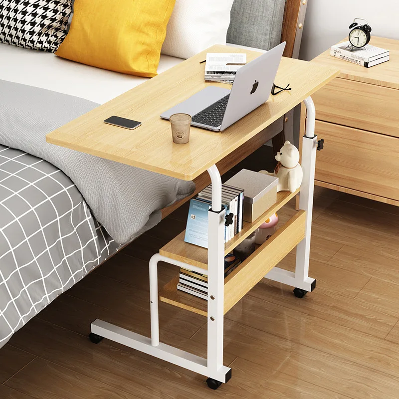 Adjustable Laptop Desk Stand Fiberboard Ergonomic Lap Desk For TV Bed Dormitory PC Notebook Table Desk Storage Racks With Wheels
Adjustable Laptop Desk Stand Fiberboard Ergonomic Lap Desk For TV Bed Dormitory PC Notebook Table Desk Storage Racks With Wheels