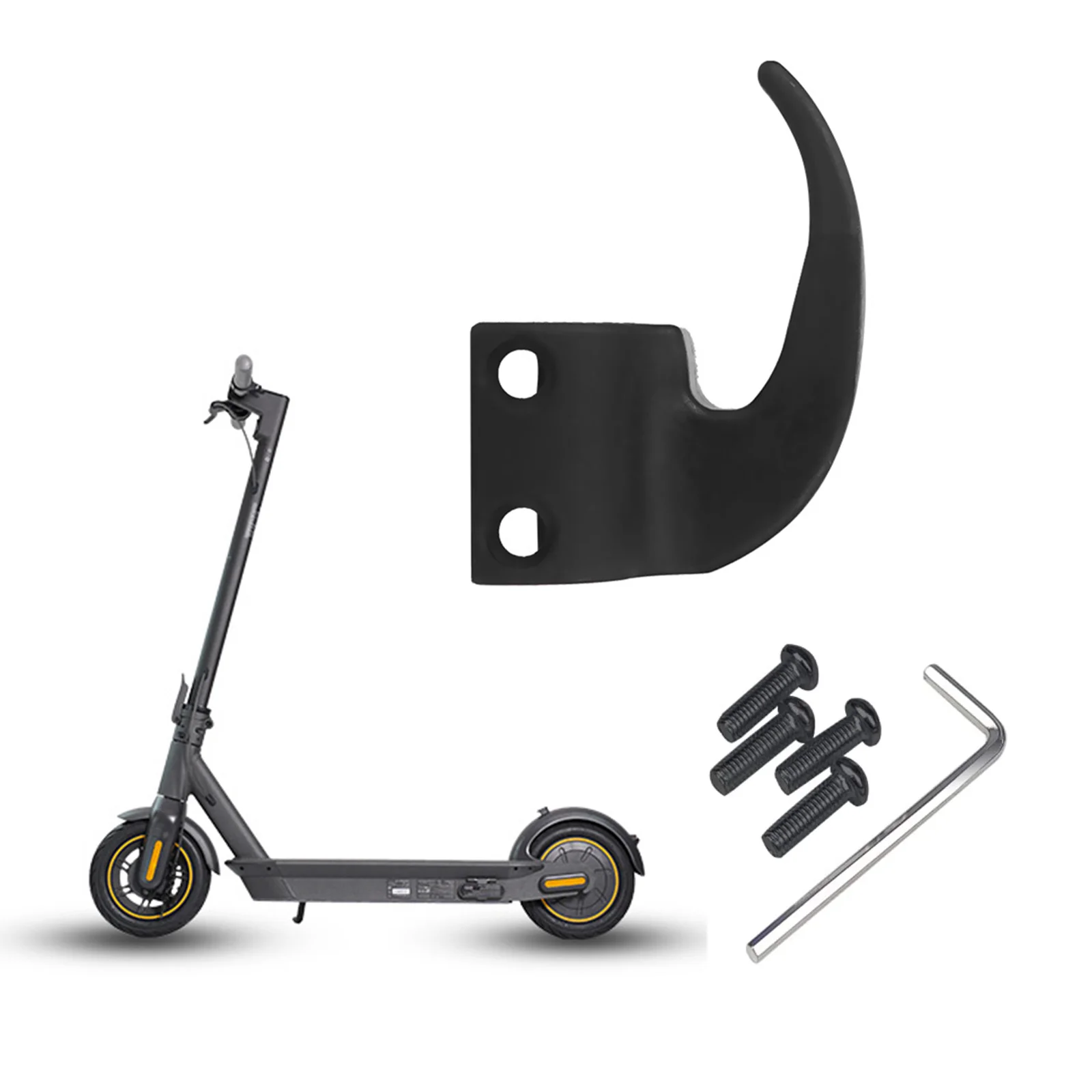 Scooter Hook With Screws Wrench Tool For Ninebot MAX G30 Electric Scooter Nylon Hook Hanger Mount Holder Cycling Accessories
Scooter Hook With Screws Wrench Tool For Ninebot MAX G30 Electric Scooter Nylon Hook Hanger Mount Holder Cycling Accessories