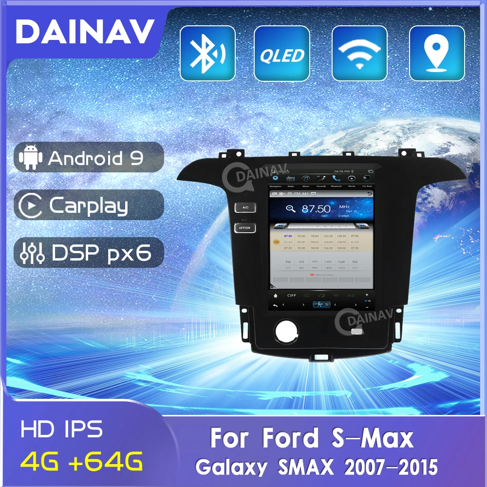 Автомагнитола PX6 для Ford Galaxy S Max SMAX 2007-2015, автомобильная стереосистема, аудио, мультимедийный плеер для ford S-Max, головное устройство с gps-навигацией
Автомагнитола PX6 для Ford Galaxy S Max SMAX 2007-2015, автомобильная стереосистема, аудио, мультимедийный плеер для ford S-Max, головное устройство с gps-навигацией