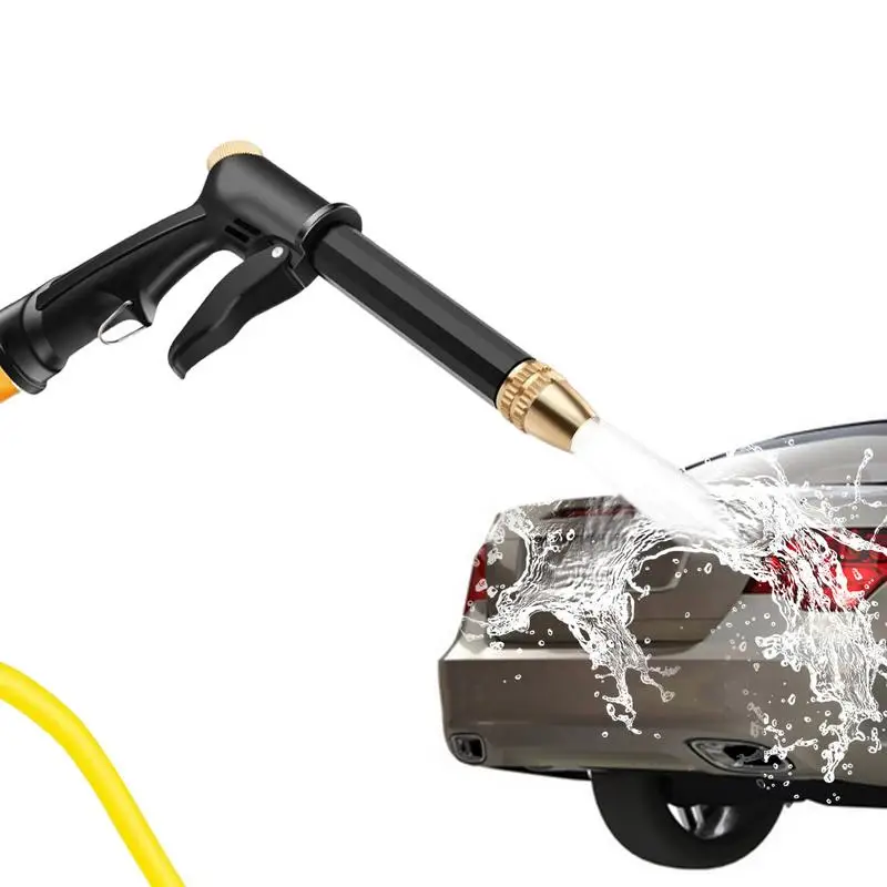 High-Pressure Garden Hose Nozzle With 360 Rotating Head Long-Reach Watering Nozzle For Hand Watering Lawn Car Wash Water Gunn
High-Pressure Garden Hose Nozzle With 360 Rotating Head Long-Reach Watering Nozzle For Hand Watering Lawn Car Wash Water Gunn