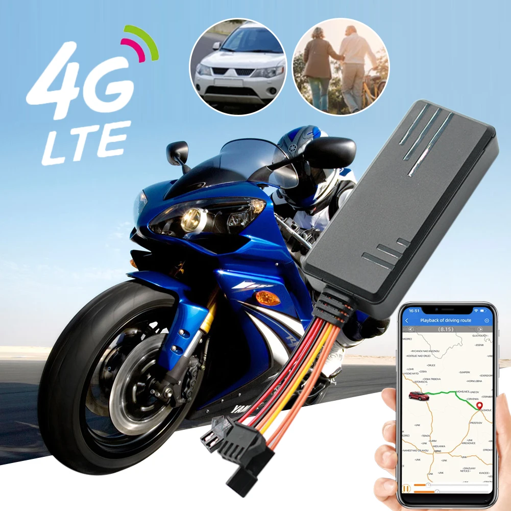 4G Car GPS Tracker Real Time Anti-Lost Locator Positioner with Emergency SOS Alarm Remote Control Bike Motorcycle Kids Tracker
4G Car GPS Tracker Real Time Anti-Lost Locator Positioner with Emergency SOS Alarm Remote Control Bike Motorcycle Kids Tracker