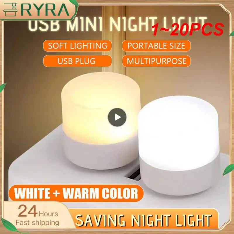 1~20PCS Mini USB Plug Lamp 5V Super Bright Eye Protection Book Light Computer Mobile Power Charging USB Small Round LED Night
1~20PCS Mini USB Plug Lamp 5V Super Bright Eye Protection Book Light Computer Mobile Power Charging USB Small Round LED Night