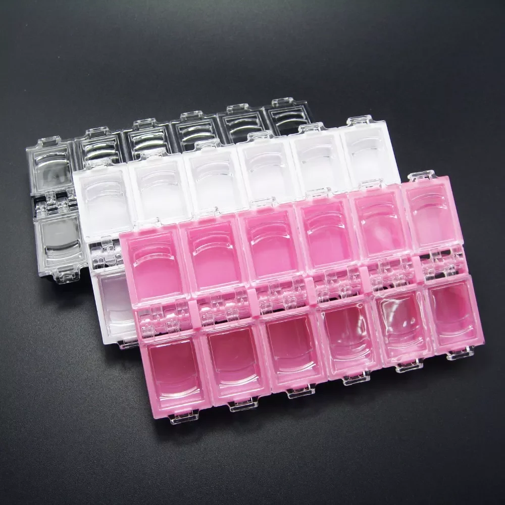 Grids Clear Empty Storage Box Rhinestonse Acrylic Crystal Beads Jewelry Decoration Nail Art Accessories Pills Container Case
Grids Clear Empty Storage Box Rhinestonse Acrylic Crystal Beads Jewelry Decoration Nail Art Accessories Pills Container Case