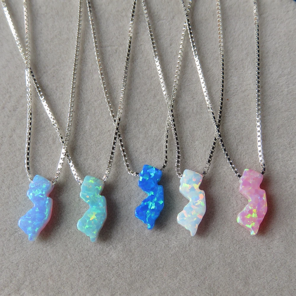 50pcs/ Lot Mix Colors 5.6x13mm NJ Opal Necklace 925 Sterling Silver New Jersey NJ Fire Opal Necklace NJ Opal Pendant
50pcs/ Lot Mix Colors 5.6x13mm NJ Opal Necklace 925 Sterling Silver New Jersey NJ Fire Opal Necklace NJ Opal Pendant