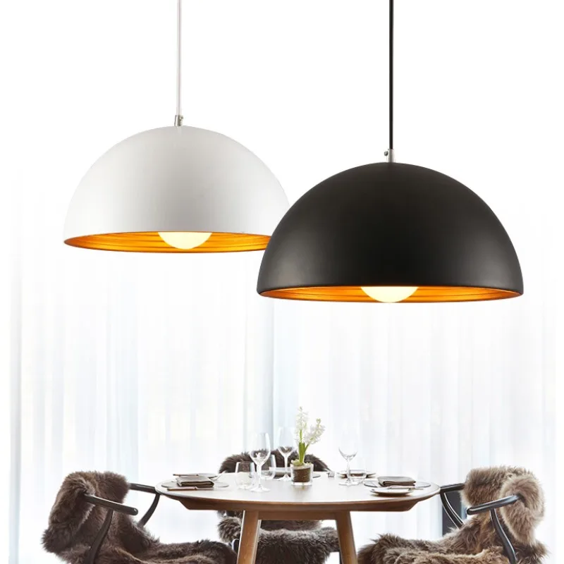 Simple New Modern Office Single Head Semicircle Restaurant Bar Lamp Hot Pot Restaurant Lamp Personality Creative Chandelier
Simple New Modern Office Single Head Semicircle Restaurant Bar Lamp Hot Pot Restaurant Lamp Personality Creative Chandelier