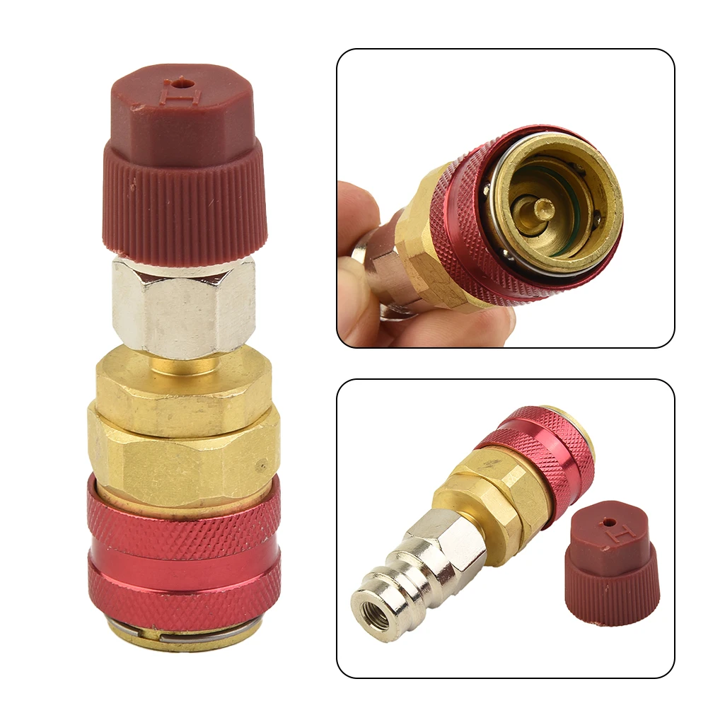 Red R134A Quick Coupler Adapters Brass Car Air-conditioning Fitting Durable High Quality Hot ,Portable Aktisch
Red R134A Quick Coupler Adapters Brass Car Air-conditioning Fitting Durable High Quality Hot ,Portable Aktisch