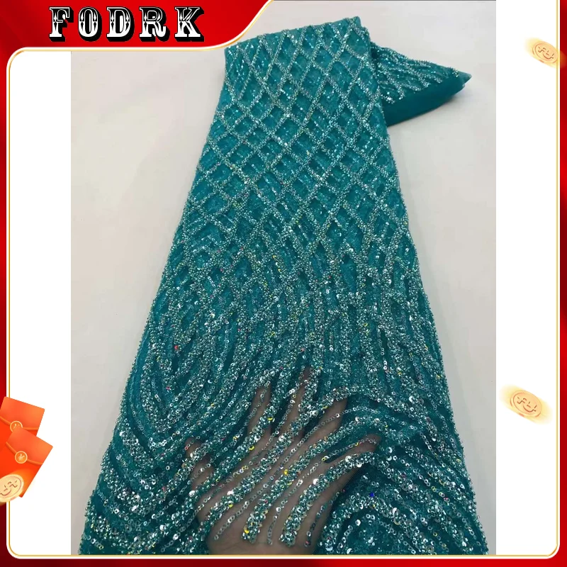 Luxury African Lace Fabric 2023 High-End Handmade Beaded Lace Fabric France Sequins For Nigerian Sewing Wedding Dress
Luxury African Lace Fabric 2023 High-End Handmade Beaded Lace Fabric France Sequins For Nigerian Sewing Wedding Dress