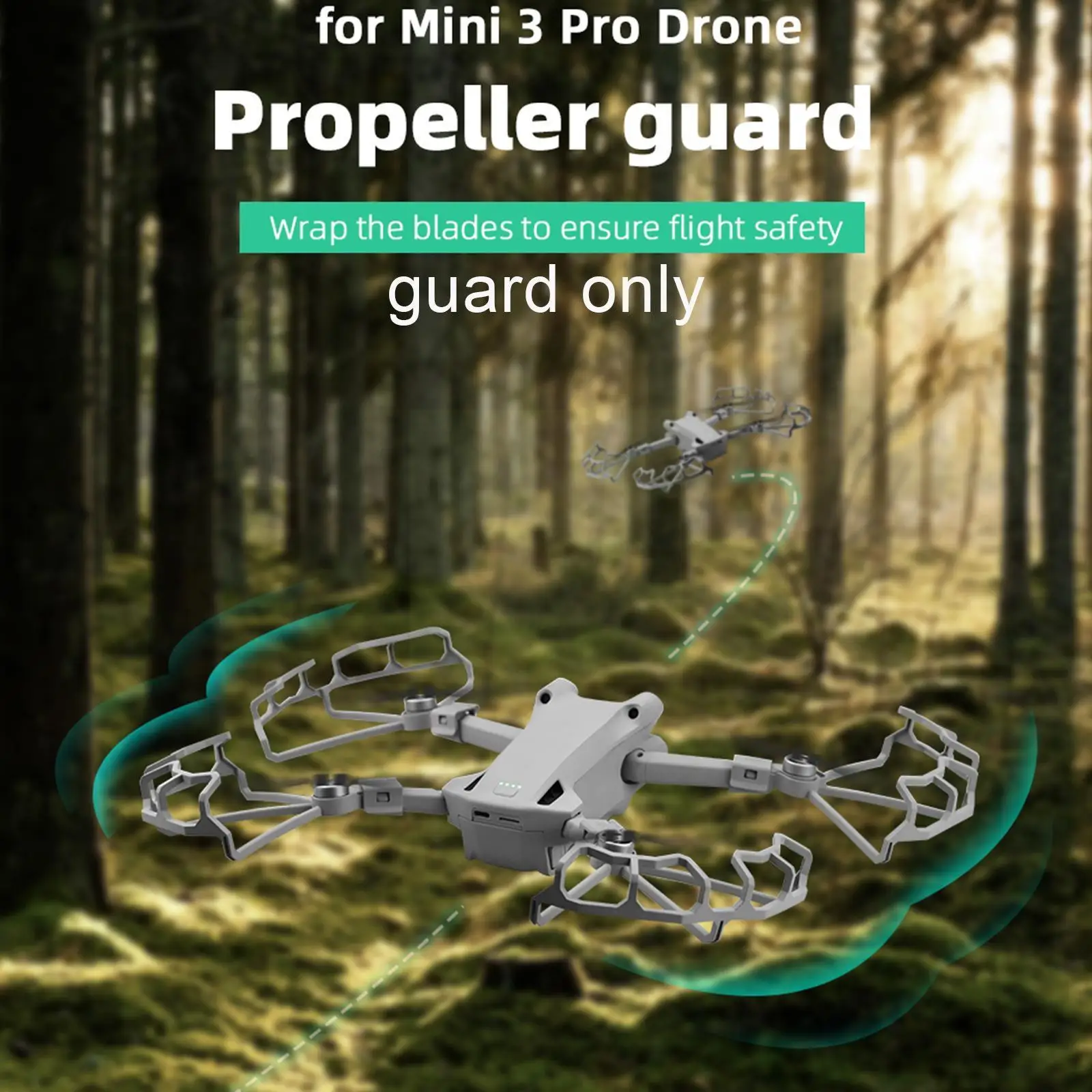 Drone Propeller Blade Guard Anti-collision Ring Split Style Protective Cover Easy Carry For DJI Mini 3 PRO Drone Accessorie B9M9
Drone Propeller Blade Guard Anti-collision Ring Split Style Protective Cover Easy Carry For DJI Mini 3 PRO Drone Accessorie B9M9