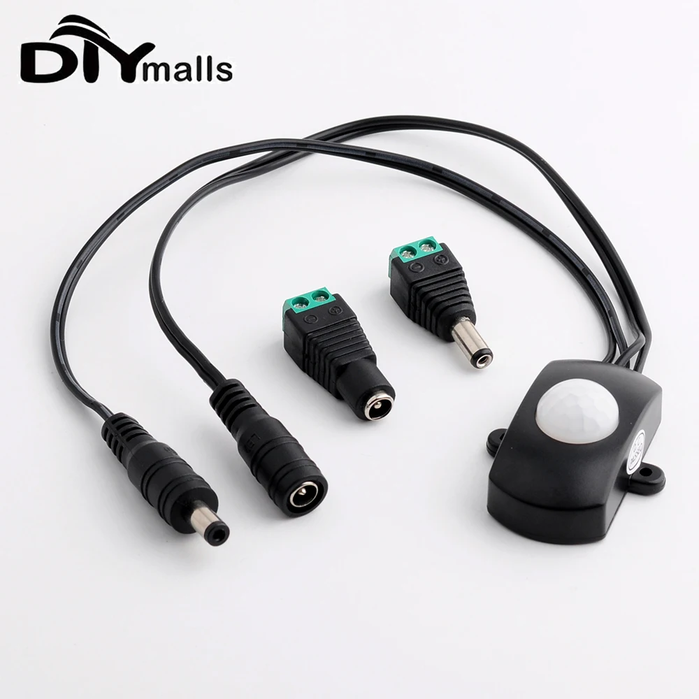 DC 5V-24V Body Infrared PIR Motion Sensor Switch Mini Automatic Infrared PIR Motion Sensor Switch for Camera LED Strip
DC 5V-24V Body Infrared PIR Motion Sensor Switch Mini Automatic Infrared PIR Motion Sensor Switch for Camera LED Strip