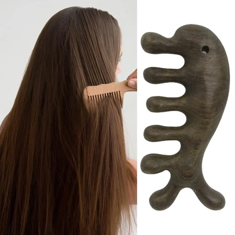Head Meridian Massage Comb Green Sandalwood Tooth Comb Acupuncture Therapy Blood Circulation Anti-static Smooth Hair
Head Meridian Massage Comb Green Sandalwood Tooth Comb Acupuncture Therapy Blood Circulation Anti-static Smooth Hair