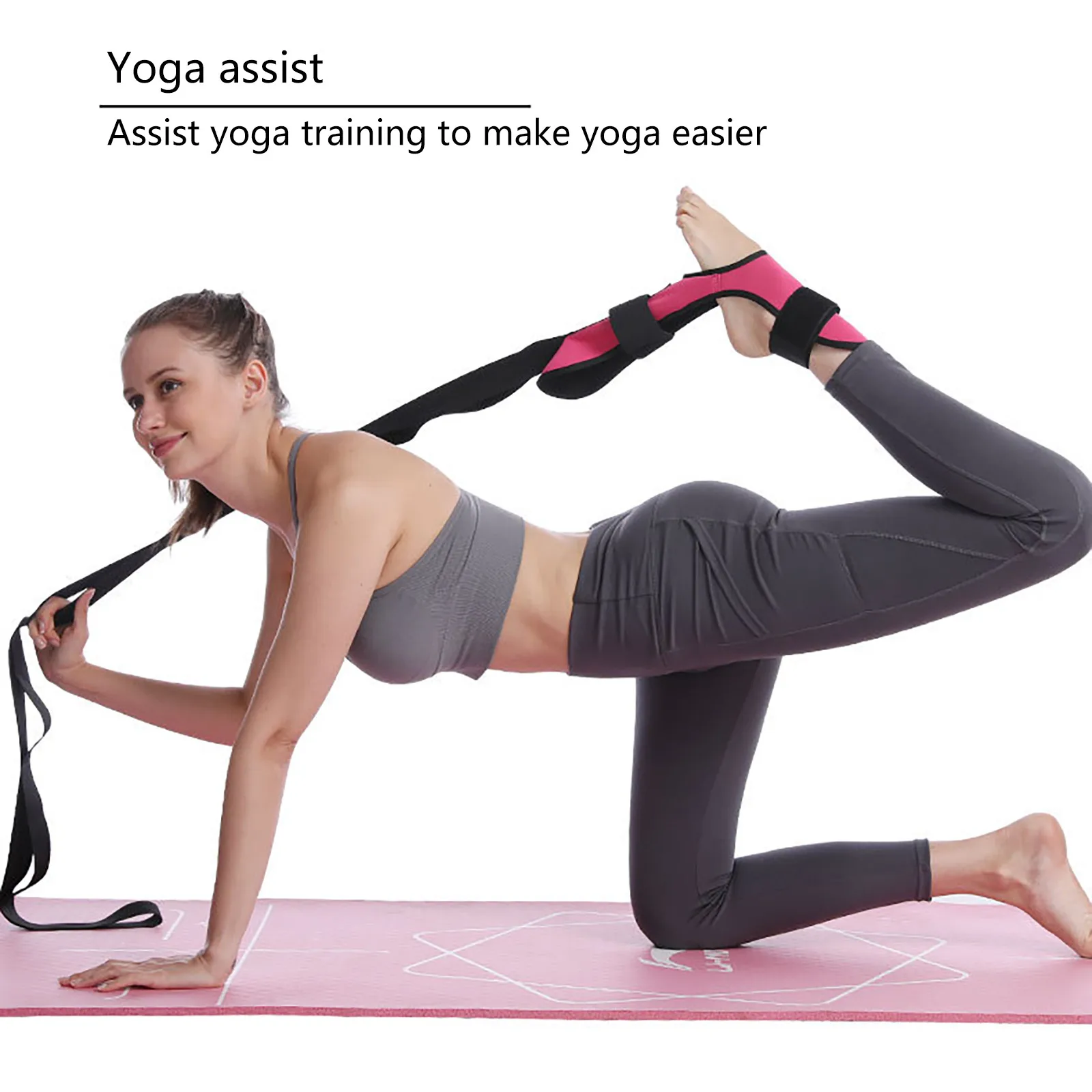 Yoga Flexibility Stretching Leg Stretcher Strap For Ballet Cheer Dance Gymnastics Trainer Yoga Flexibility Leg Stretch Belt
Yoga Flexibility Stretching Leg Stretcher Strap For Ballet Cheer Dance Gymnastics Trainer Yoga Flexibility Leg Stretch Belt