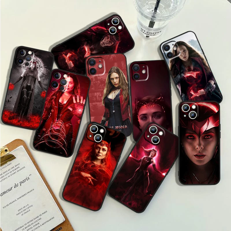 Scarlet Witch Marvel Phone Case For Apple iPhone 14 13 12 11 Pro Max Mini XS Max X XR 7 8 Plus 5S Silicone Black Shell Fundas
Scarlet Witch Marvel Phone Case For Apple iPhone 14 13 12 11 Pro Max Mini XS Max X XR 7 8 Plus 5S Silicone Black Shell Fundas
