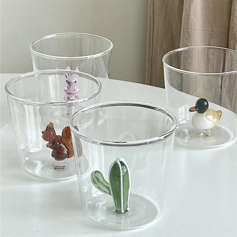 Creative Three-dimensional Animal Shape Coffee Milk Drink Mug Cute Home Breakfast Glass Children's Water Cup Drinkware Hot
Creative Three-dimensional Animal Shape Coffee Milk Drink Mug Cute Home Breakfast Glass Children's Water Cup Drinkware Hot