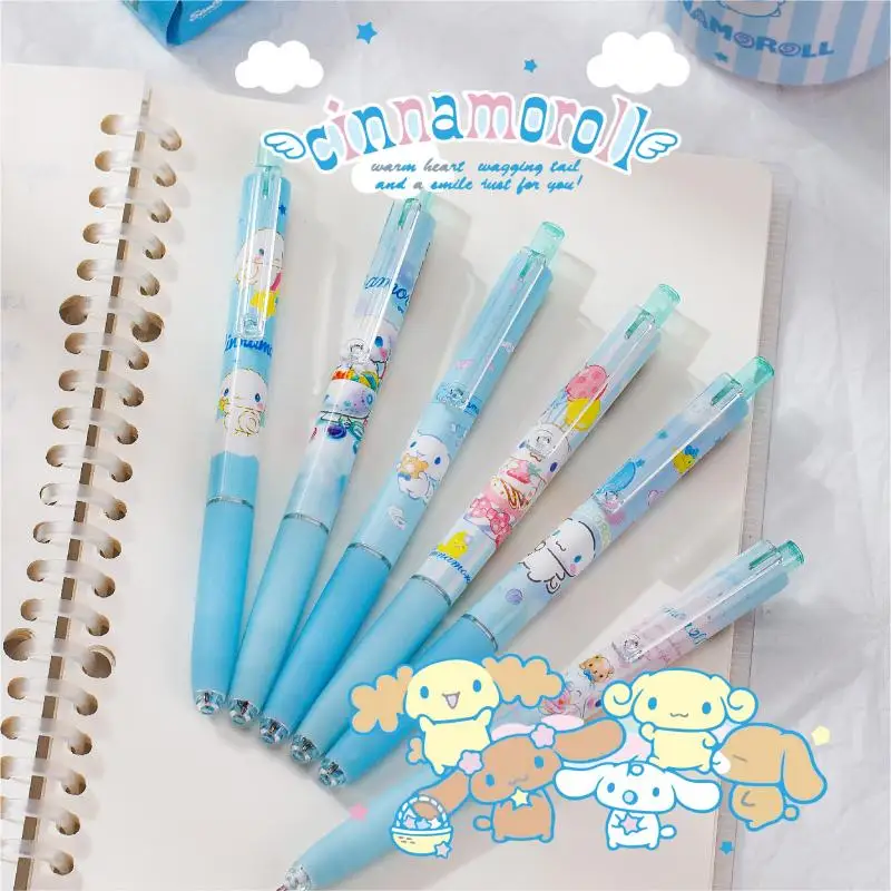 Kawaii Sanrio Cartoon Roller Ball Pen Cute 0.5Mm Gel Pen Cinnamoroll Back To School Season Creative Stationery Children Gifts
Kawaii Sanrio Cartoon Roller Ball Pen Cute 0.5Mm Gel Pen Cinnamoroll Back To School Season Creative Stationery Children Gifts