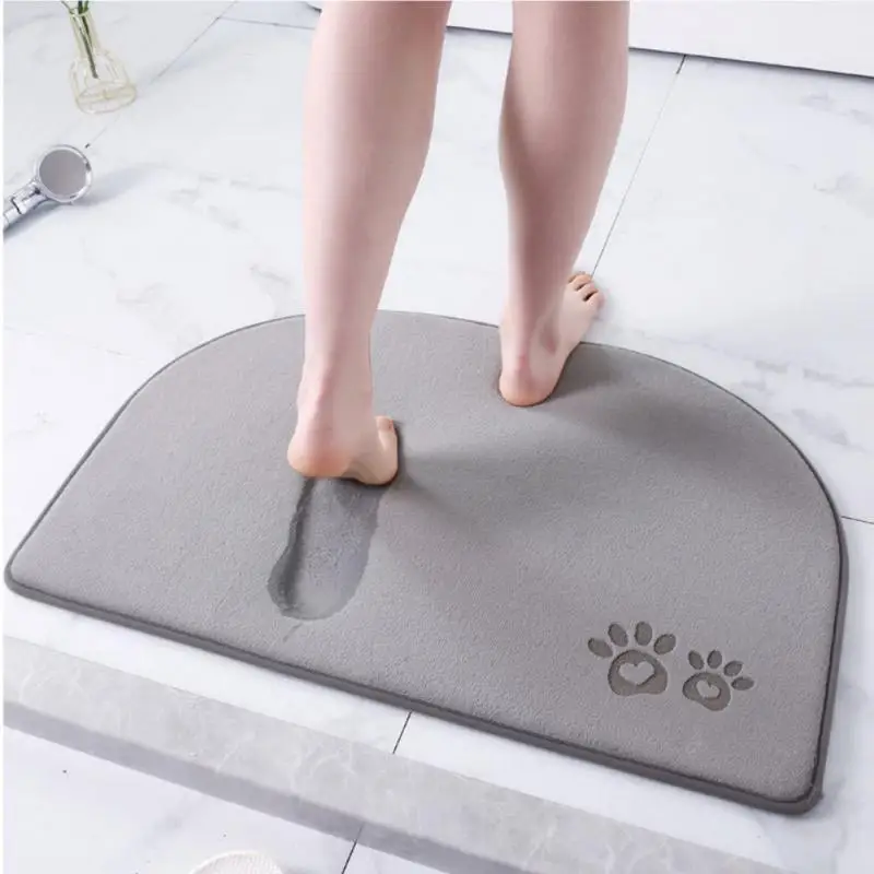 Bathroom Mat Non-slip Coral Fleece Bathroom Carpet Water AbsorptionMemory Foam Absorbent Washable Rug toilet Floor Mat
Bathroom Mat Non-slip Coral Fleece Bathroom Carpet Water AbsorptionMemory Foam Absorbent Washable Rug toilet Floor Mat