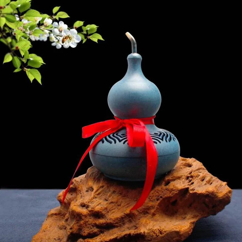 Pure copper incense burner Buddha's ornament gourd shap Creative business gift decorative home accessories and furniture
Pure copper incense burner Buddha's ornament gourd shap Creative business gift decorative home accessories and furniture