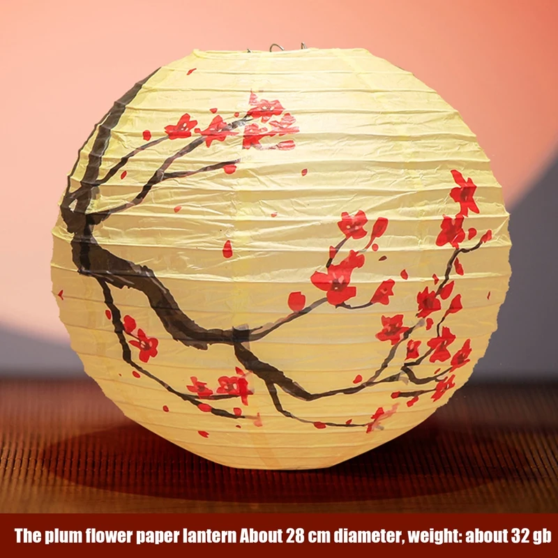 6 Pcs Chinese Paper Lantern,12 Inch Chinese Oriental Style Decorative Party Round Paper Lanterns
6 Pcs Chinese Paper Lantern,12 Inch Chinese Oriental Style Decorative Party Round Paper Lanterns