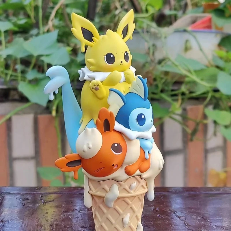 14cm Pokemon Anime Figures Eevee Jigglypuff Figuires Ice Cream Action Figure Pvc Decoration Collectible Model Doll Kids Toy Gift 
14cm Pokemon Anime Figures Eevee Jigglypuff Figuires Ice Cream Action Figure Pvc Decoration Collectible Model Doll Kids Toy Gift