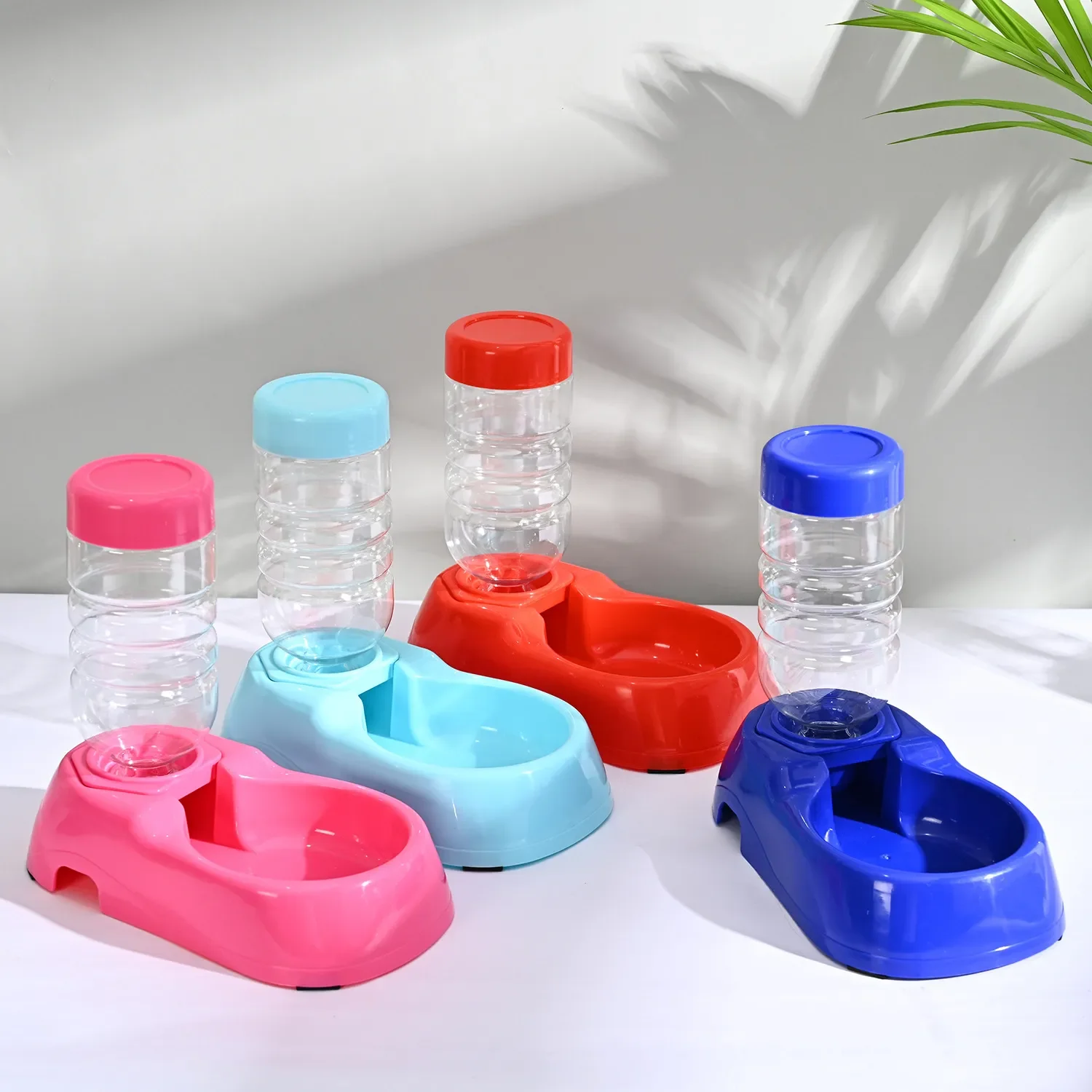 Pet Automatic Waterer Feeder Plastic Dog Bowl Cat Water Dispenser Dogs Food Grain Storage Bucket Pets Feeding Drinking Supplies
Pet Automatic Waterer Feeder Plastic Dog Bowl Cat Water Dispenser Dogs Food Grain Storage Bucket Pets Feeding Drinking Supplies