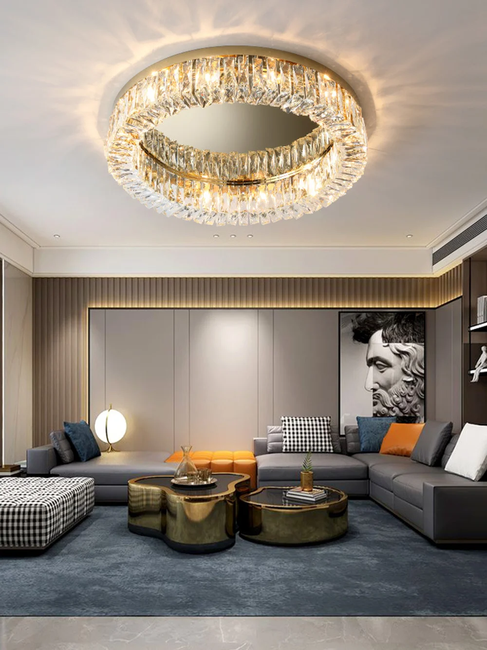 Modern Crystal Ceiling Light Fixtures Mini Silver Surface Mounted Ceiling Lamp Living Room for Hallway Bedroom Kitchen room
Modern Crystal Ceiling Light Fixtures Mini Silver Surface Mounted Ceiling Lamp Living Room for Hallway Bedroom Kitchen room