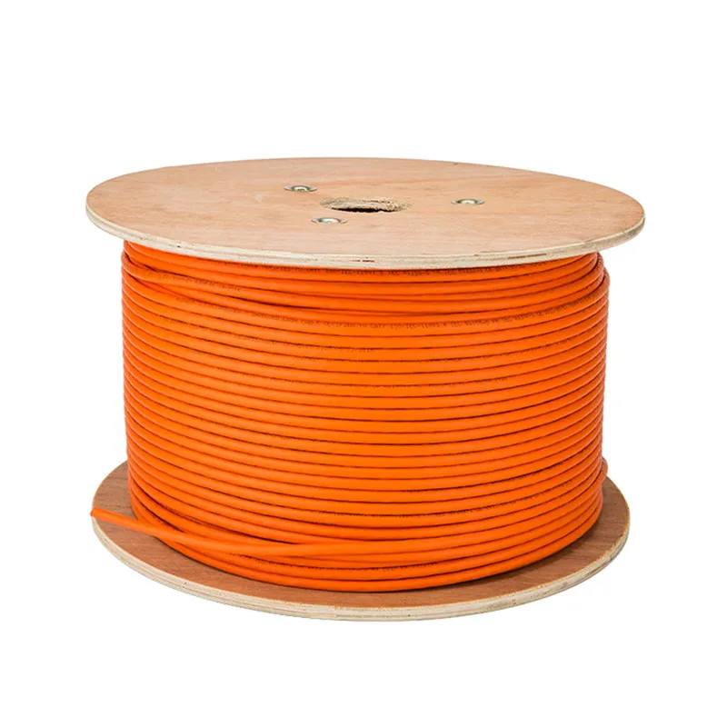 Ethernet Cable Cat 7 50m Network Wire LSZH 10G 600MHz Orange Cat7 SFTP Installation RJ45 23AWG 0.57mm Copper Double Shield
Ethernet Cable Cat 7 50m Network Wire LSZH 10G 600MHz Orange Cat7 SFTP Installation RJ45 23AWG 0.57mm Copper Double Shield