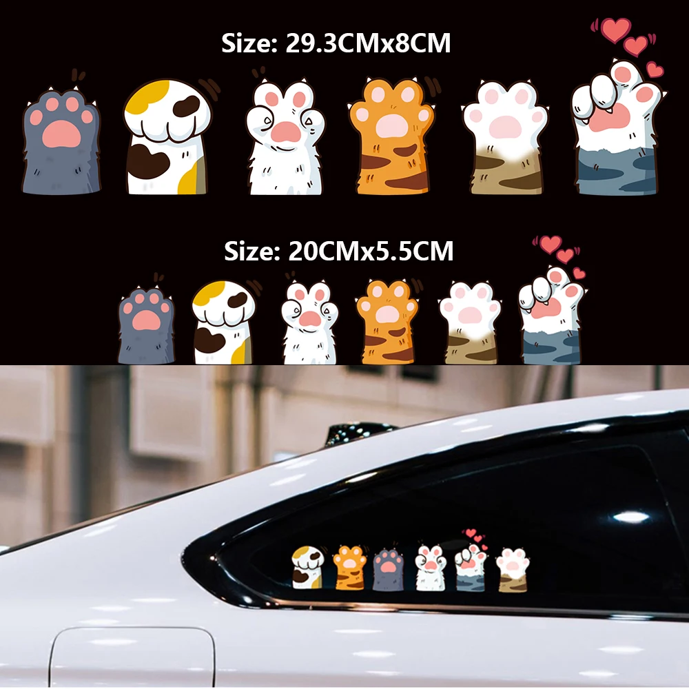 Cute Cat Paw with Peach Heart Car Sticker Cartoon Animal Take Cat Love Pet Car Sticker
Cute Cat Paw with Peach Heart Car Sticker Cartoon Animal Take Cat Love Pet Car Sticker