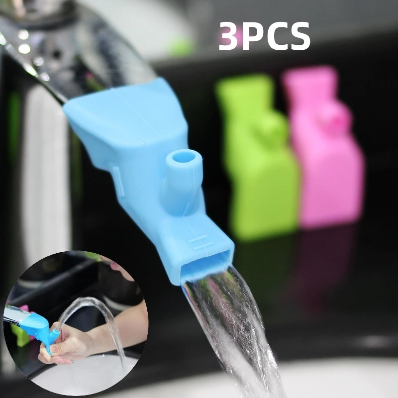 Faucet Extender High Elastic Silicone Anti-splash Spout Universal Bathroom Kitchen Faucet Accessories for Kid Hand Washing
Faucet Extender High Elastic Silicone Anti-splash Spout Universal Bathroom Kitchen Faucet Accessories for Kid Hand Washing
