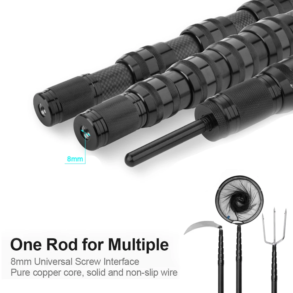 Telescoping Tarp Poles 11H Hardness 1mm Thickess 2PCS Canopy Adjustable Rods Carbon Fiber Outdoor Camping Equiment
Telescoping Tarp Poles 11H Hardness 1mm Thickess 2PCS Canopy Adjustable Rods Carbon Fiber Outdoor Camping Equiment