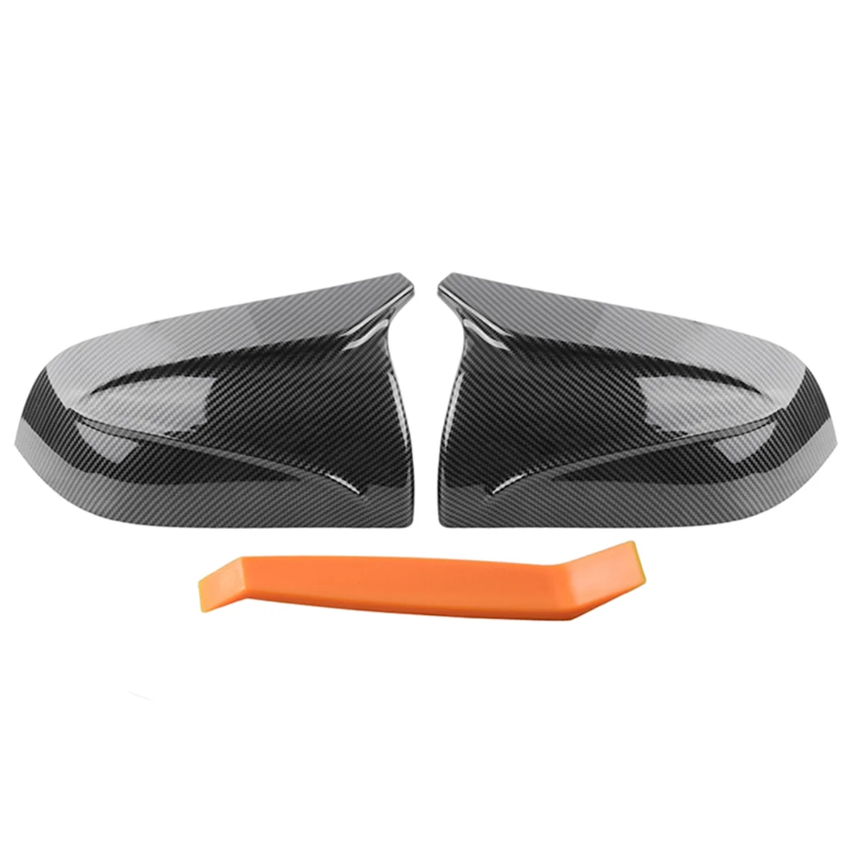 Carbon Fiber Look Rearview Mirror Cover Decor Cap Side Wing Mirror Cover Replacement for Tesla Model 3 2017-2023
Carbon Fiber Look Rearview Mirror Cover Decor Cap Side Wing Mirror Cover Replacement for Tesla Model 3 2017-2023