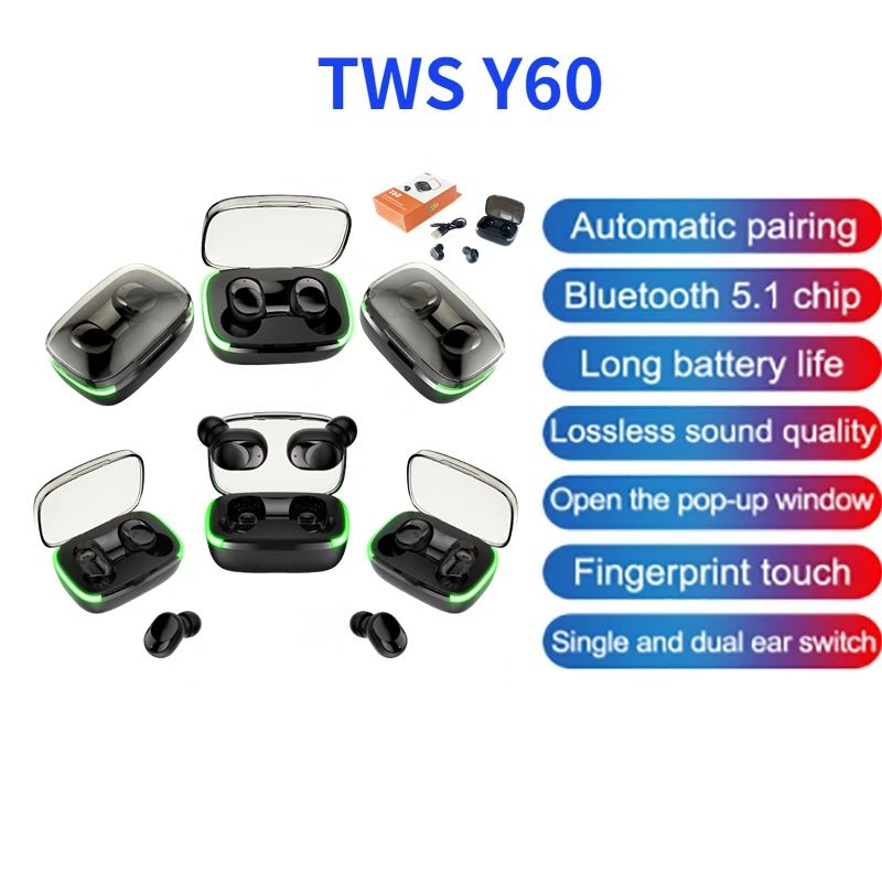 TWS Earphones Bluetooth 5.1 Wireless Headphones Stereo Game Earbuds in-Ear Handsfree Waterproof Sports Headset For Xiaomi Phones
TWS Earphones Bluetooth 5.1 Wireless Headphones Stereo Game Earbuds in-Ear Handsfree Waterproof Sports Headset For Xiaomi Phones