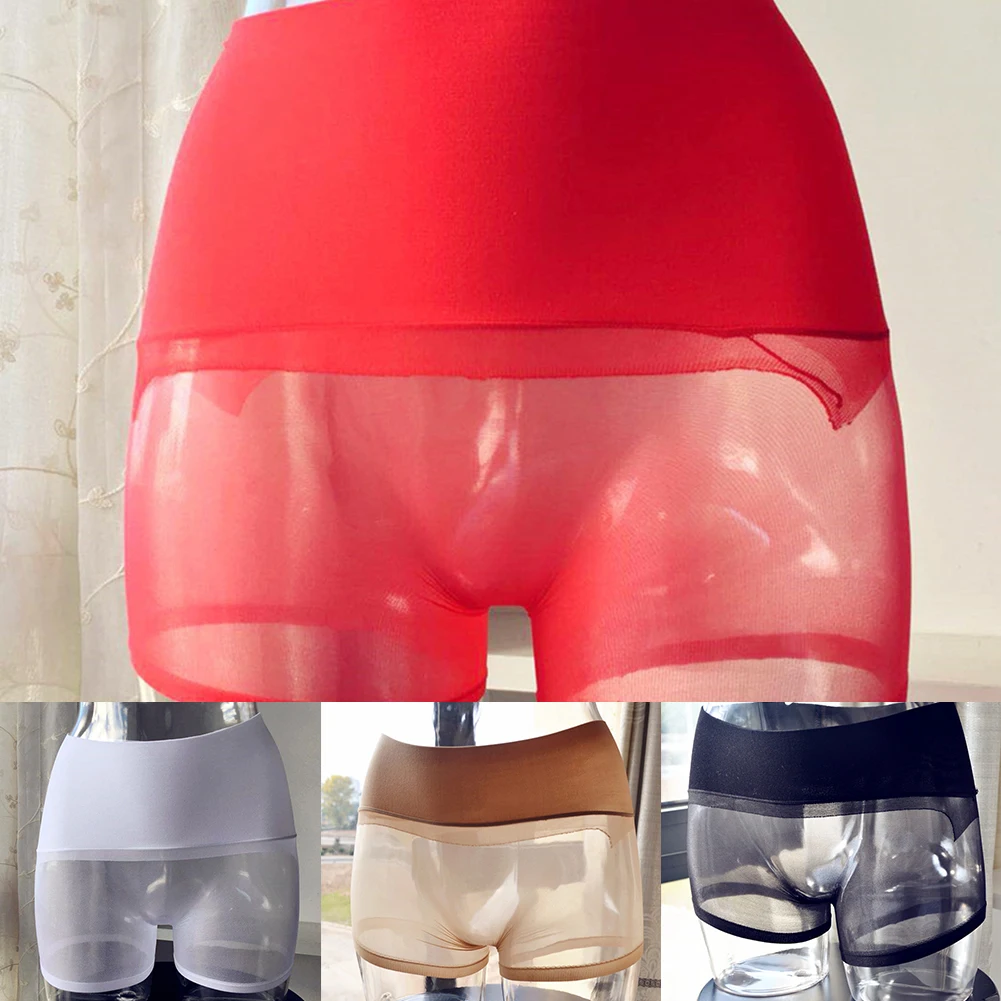 Men Transparent Trunks Ultra Thin Boxer Shorts Seamless See Through Stockings Underwear Sexy Pantyhose Underpant Sissy Lingeries
Men Transparent Trunks Ultra Thin Boxer Shorts Seamless See Through Stockings Underwear Sexy Pantyhose Underpant Sissy Lingeries