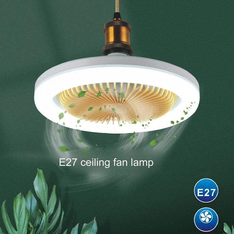 Universal Remote Control Timer Ceiling Fans with LED Light Smart E27 Lamp Head Fan Light for Bedroom Office AC 86V-265V
Universal Remote Control Timer Ceiling Fans with LED Light Smart E27 Lamp Head Fan Light for Bedroom Office AC 86V-265V