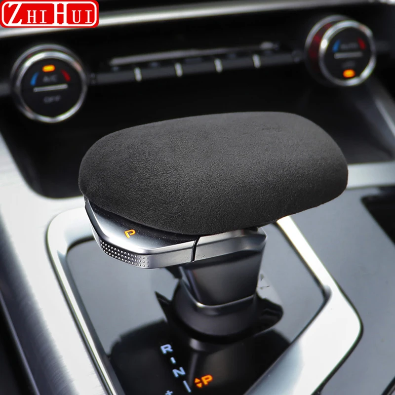 

Car Styling Gear Shift Knob Cover Shift Head Suede ABS Sticker For Geely Tugella Xingyue FY11 2020 2021 2022 Accessories