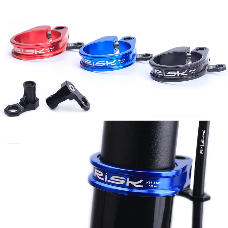Superlight Aluminum Alloy Bicycle Seat Post Clamp Clip Dia. 31.4/34.9mm Fits 27.2 28.6 30.4 30.8 30.9 31.6mm Round Post
Superlight Aluminum Alloy Bicycle Seat Post Clamp Clip Dia. 31.4/34.9mm Fits 27.2 28.6 30.4 30.8 30.9 31.6mm Round Post