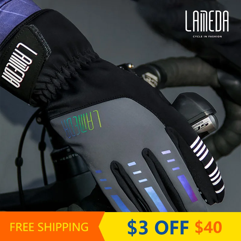 Lameda Men Cycling Gloves Winter Windproof Fleece Women Long Finger Gloves Touchscreen Warm Thick Outdoor Cycling Gloves
Lameda Men Cycling Gloves Winter Windproof Fleece Women Long Finger Gloves Touchscreen Warm Thick Outdoor Cycling Gloves
