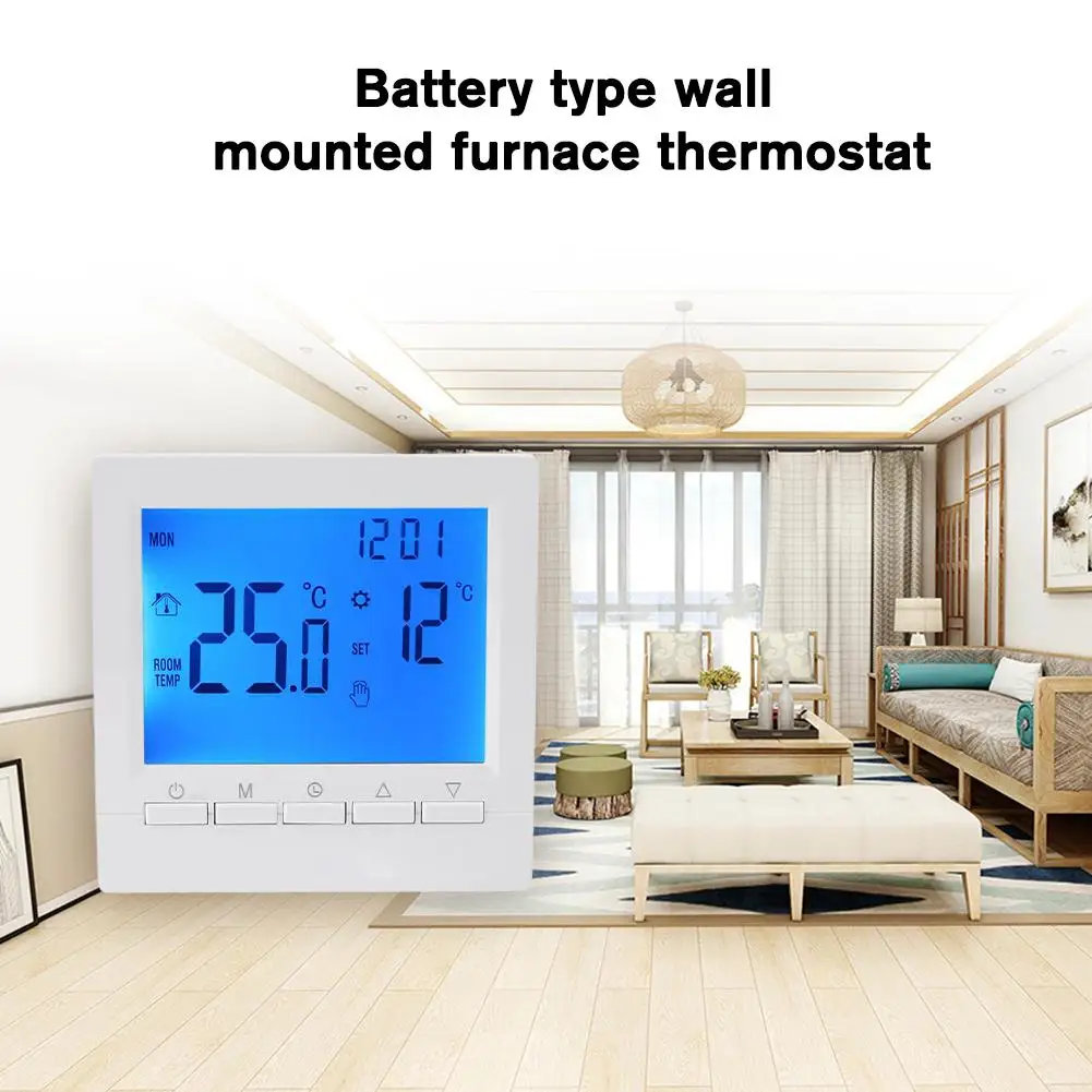 

Lcd Display Thermoregulator Programmable Wireless Room Digital Thermostat For Boiler Floor Water Heating Termostato K9j6