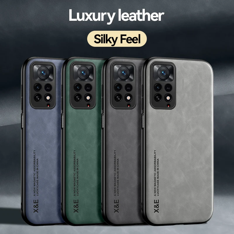 Luxury Leather Magnetic Suction Matte Case For Redmi Note 11 11T 10 10S 9 8 Pro 9S Pro+ Promax Shockproof Phone Cover Case Coque
Luxury Leather Magnetic Suction Matte Case For Redmi Note 11 11T 10 10S 9 8 Pro 9S Pro+ Promax Shockproof Phone Cover Case Coque