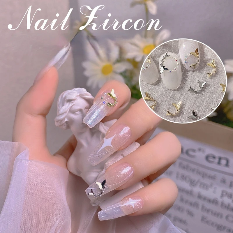 Nail Art Zircon Jewelry Fairy Butterfly Feifei Metal Three-dimensional Nail Diamond
Nail Art Zircon Jewelry Fairy Butterfly Feifei Metal Three-dimensional Nail Diamond