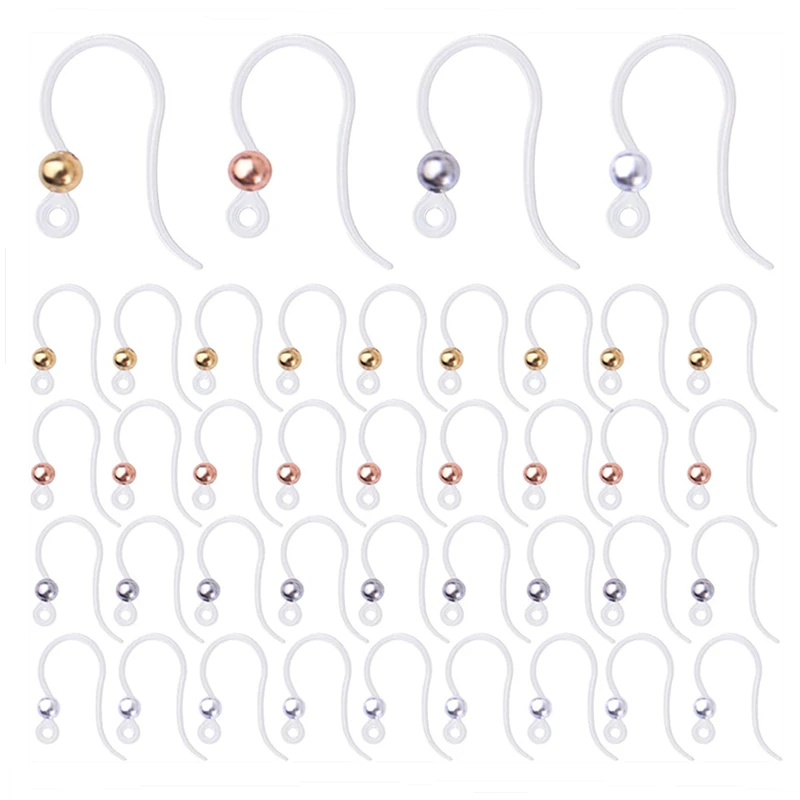 20Pcs Transparent Non-Allergenic Resin Ear Wire Lnvisible Hooks Earring Findings Fit DIY Jewelry Craft Supplies Accessories
20Pcs Transparent Non-Allergenic Resin Ear Wire Lnvisible Hooks Earring Findings Fit DIY Jewelry Craft Supplies Accessories