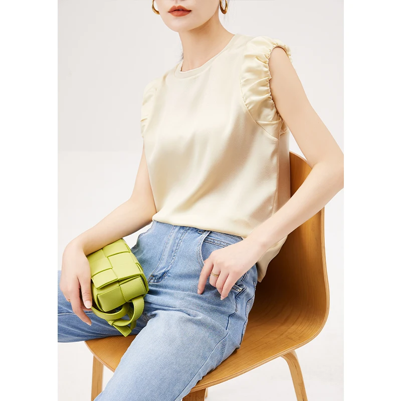 Fashion High Quality Design 2022 Summer Tank Top Women Acetate SATIN High Street Tops Women Clothing Dropshipping
Fashion High Quality Design 2022 Summer Tank Top Women Acetate SATIN High Street Tops Women Clothing Dropshipping
