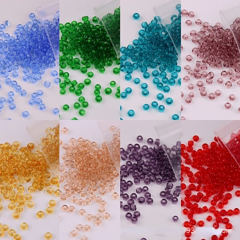2mm 720pcs Pure transparent glass rice beads handmade DIY beaded jewelry accessories clothing accessories loose beads
2mm 720pcs Pure transparent glass rice beads handmade DIY beaded jewelry accessories clothing accessories loose beads