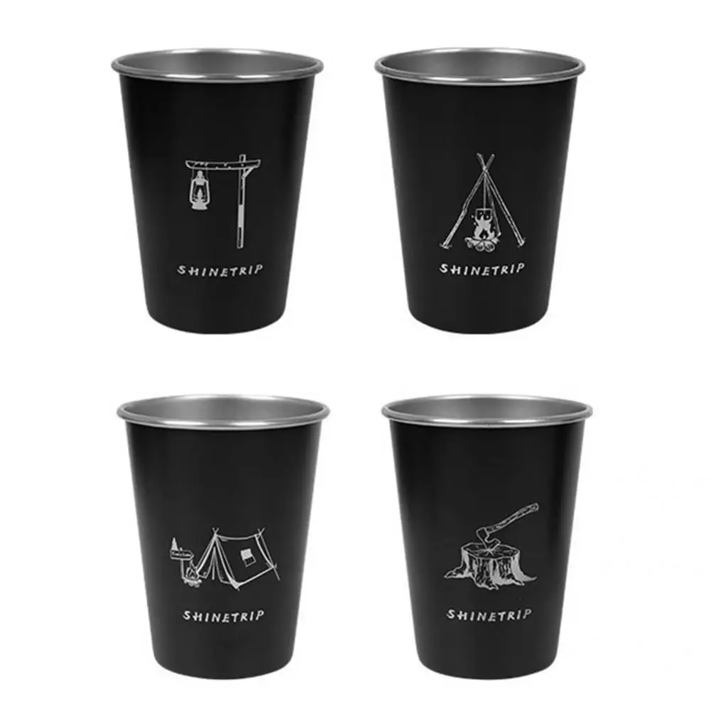 4Pcs Practical Coffee Cup High Hardness Safe Water Cup Letter Pattern Print Design Coffee Cup for Camping Camping Mug
4Pcs Practical Coffee Cup High Hardness Safe Water Cup Letter Pattern Print Design Coffee Cup for Camping Camping Mug